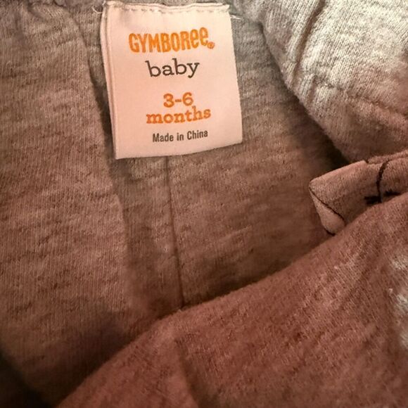 Gymboree Gray Jumper With A Bunny Print Pattern Size 3-6 Months - Picture 5 of 5